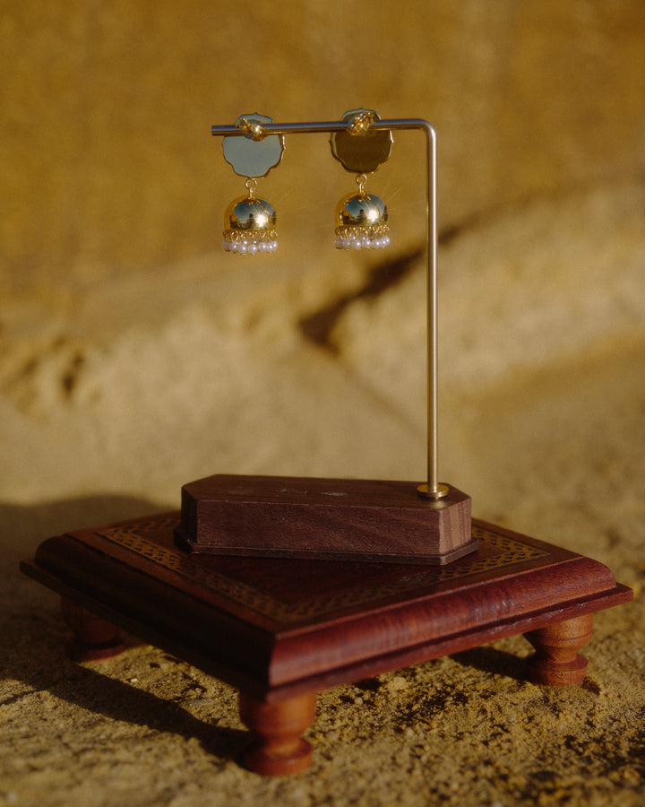 Mother of Pearl Jhumka