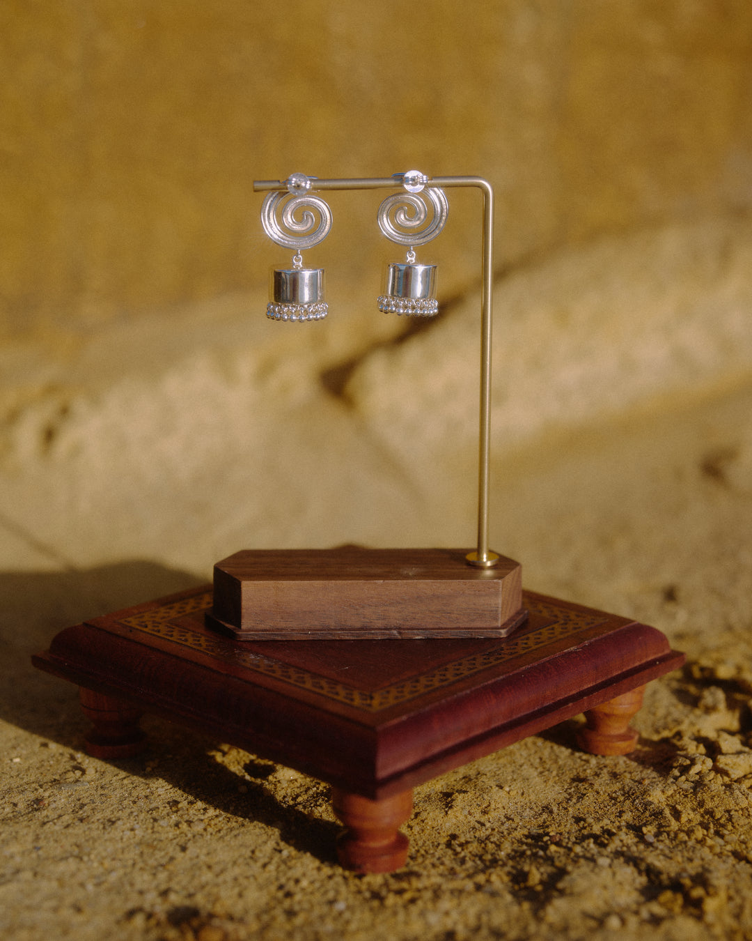 Spiral Jhumka